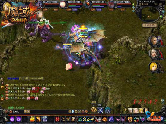魔域来了怀旧版上线即送 99999 魔石！快来体验激情团战乐趣